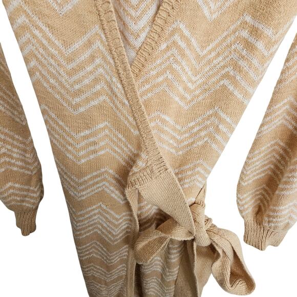 House of Harlow 1960 x Revolve Womens Marisol Cardigan Sweater Sz XS Wrap Duster - Picture 4 of 11